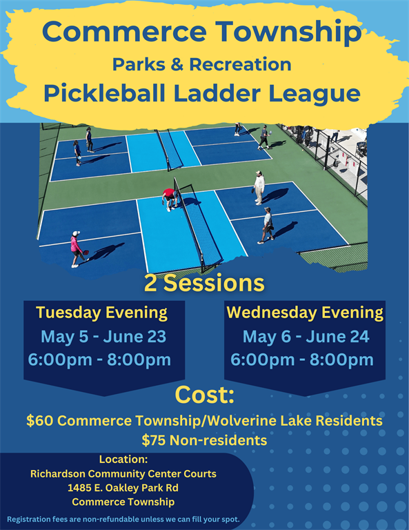 Pickleball Spring Ladder League